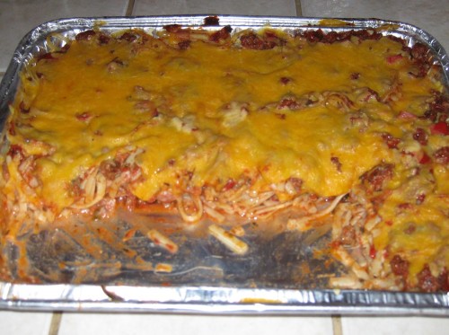 baked spaghetti