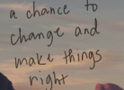 Make things right